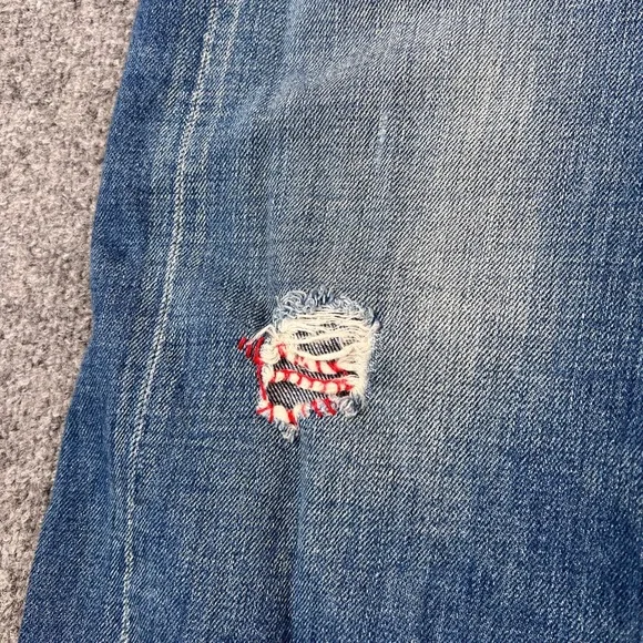 Levis LVC 701 Jeans Womens 30 (29x32 Actual) Blue Denim Big E Selvedge 50s - Picture 12 of 16